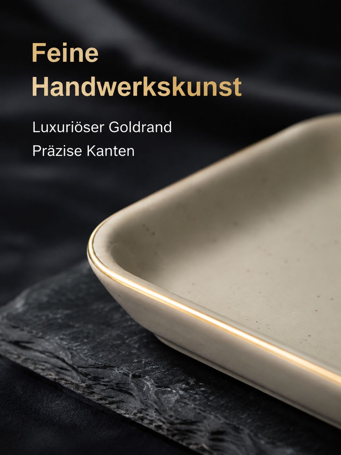 Quadratisches Geschirr für den Hausgebrauch