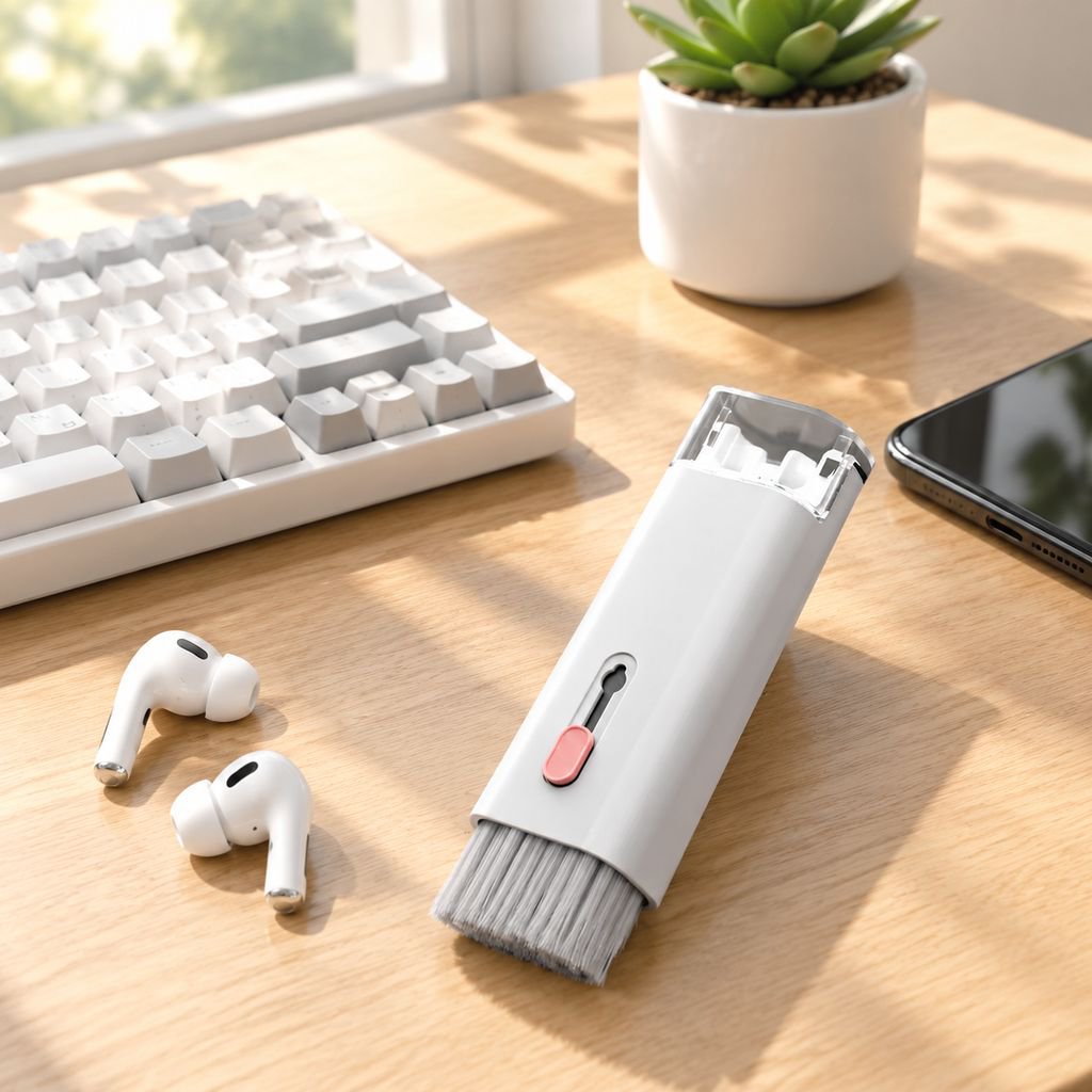 7-in-1 Multi-Function Cleaning Kit for Phone Screen, Earphones, and Keyboard