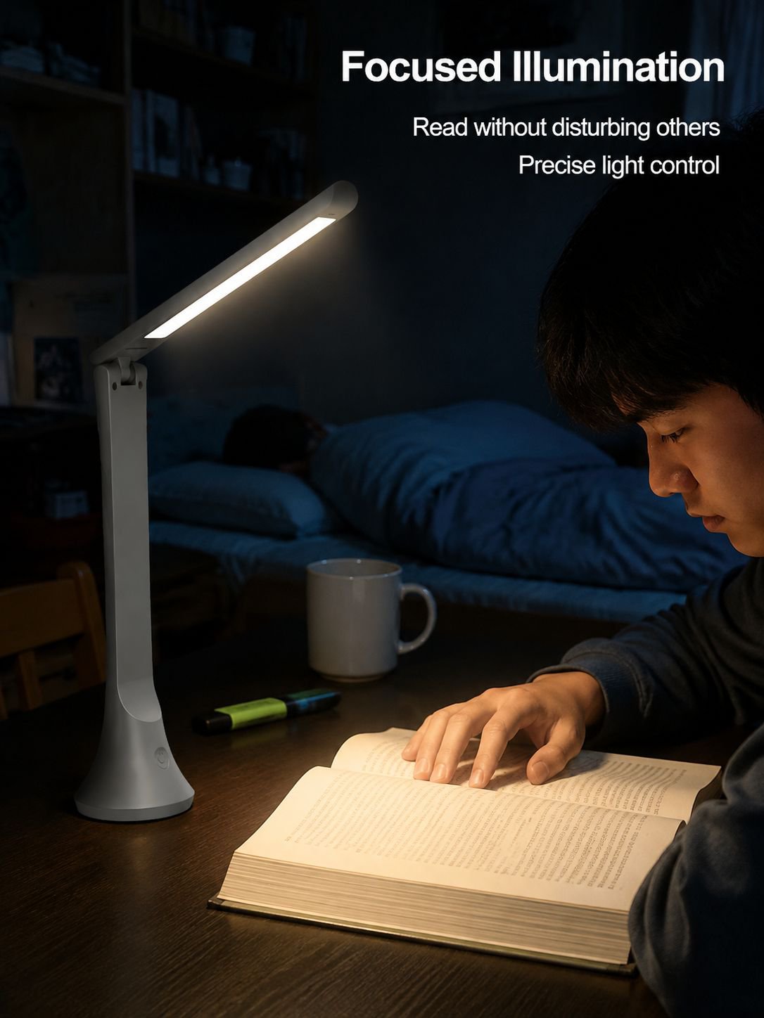 Smart Foldable Soft Light Desk Lamp