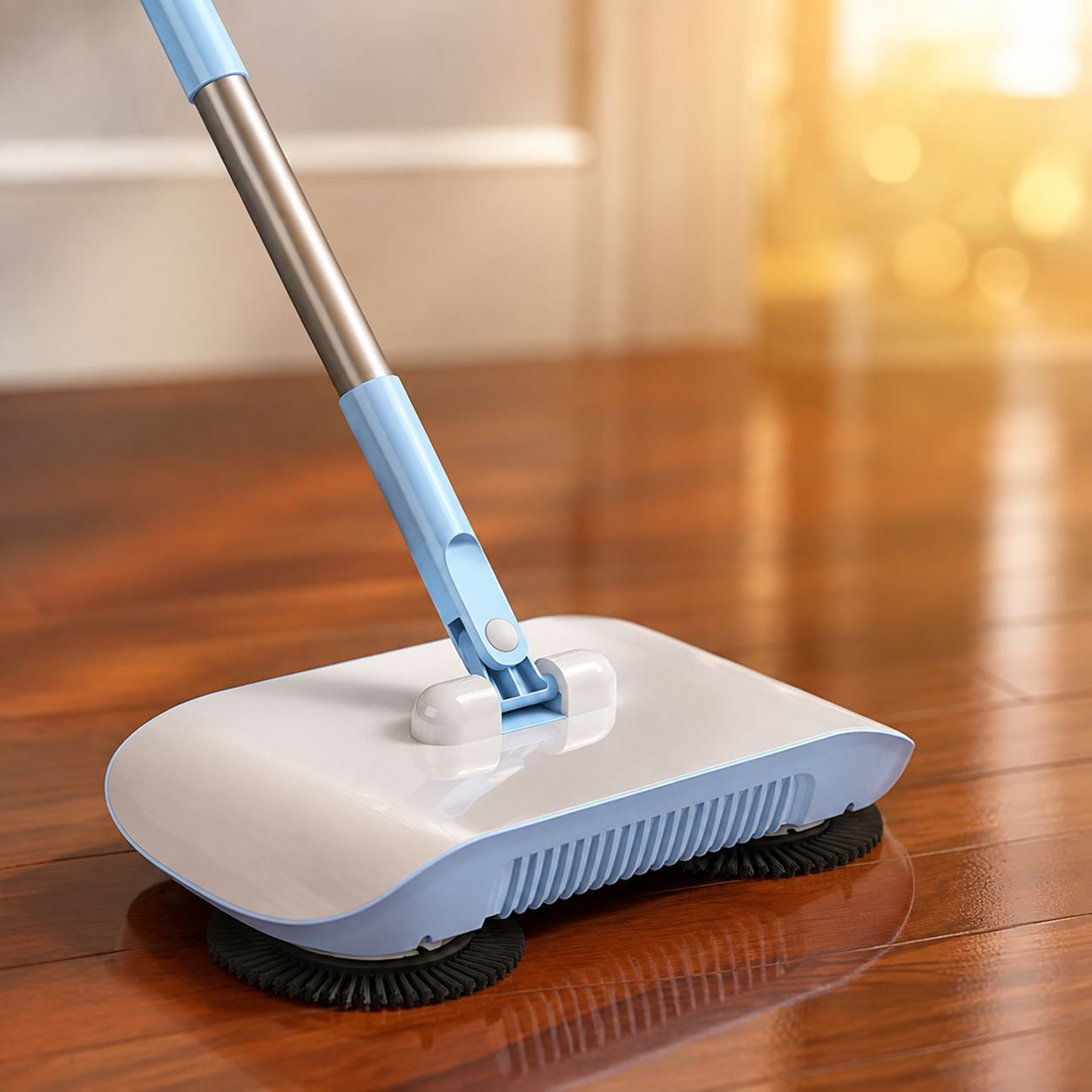 Modern vacuum cleaner and dustpan combo for households