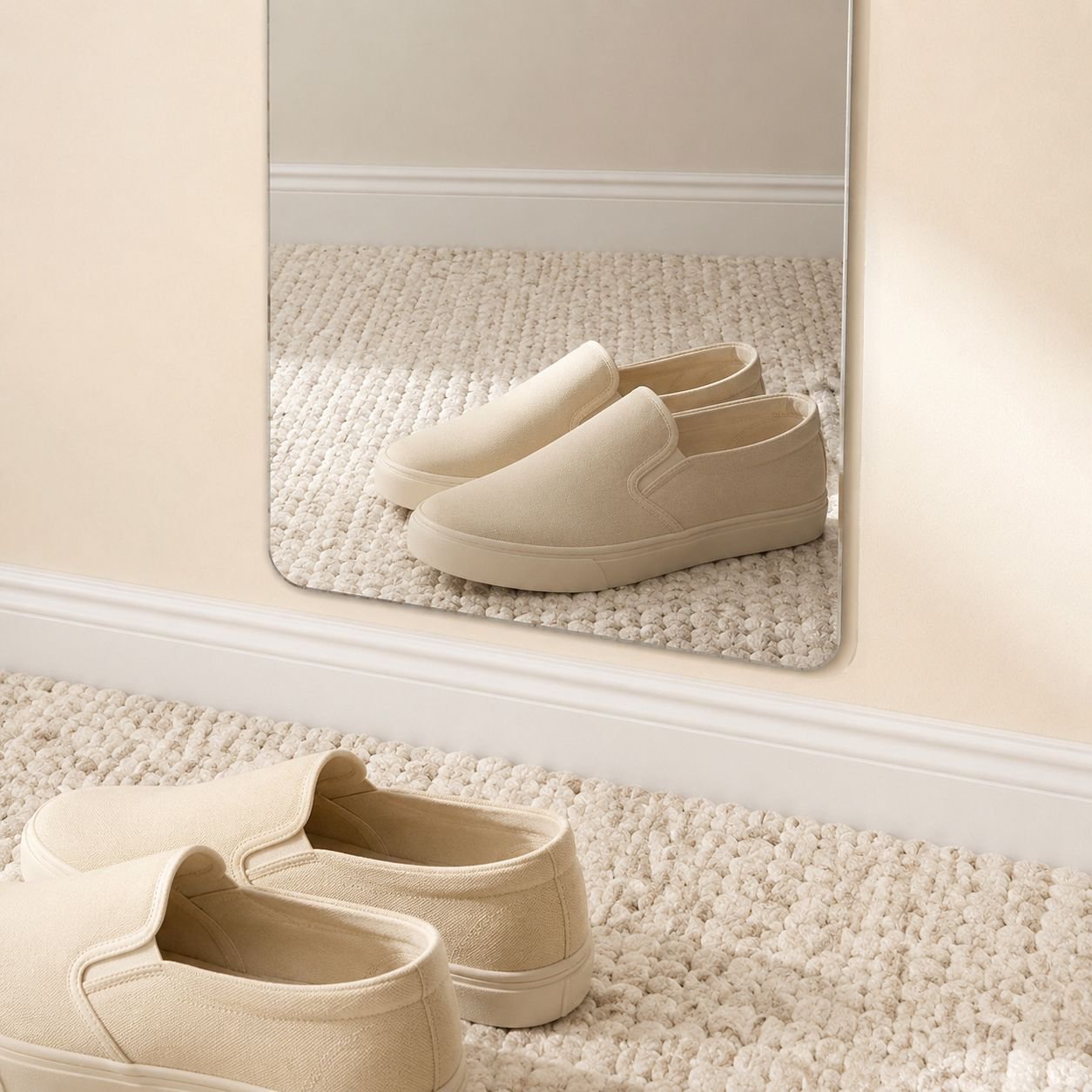 Portable Full Body HD Mirror Self-adhesive for Home Use