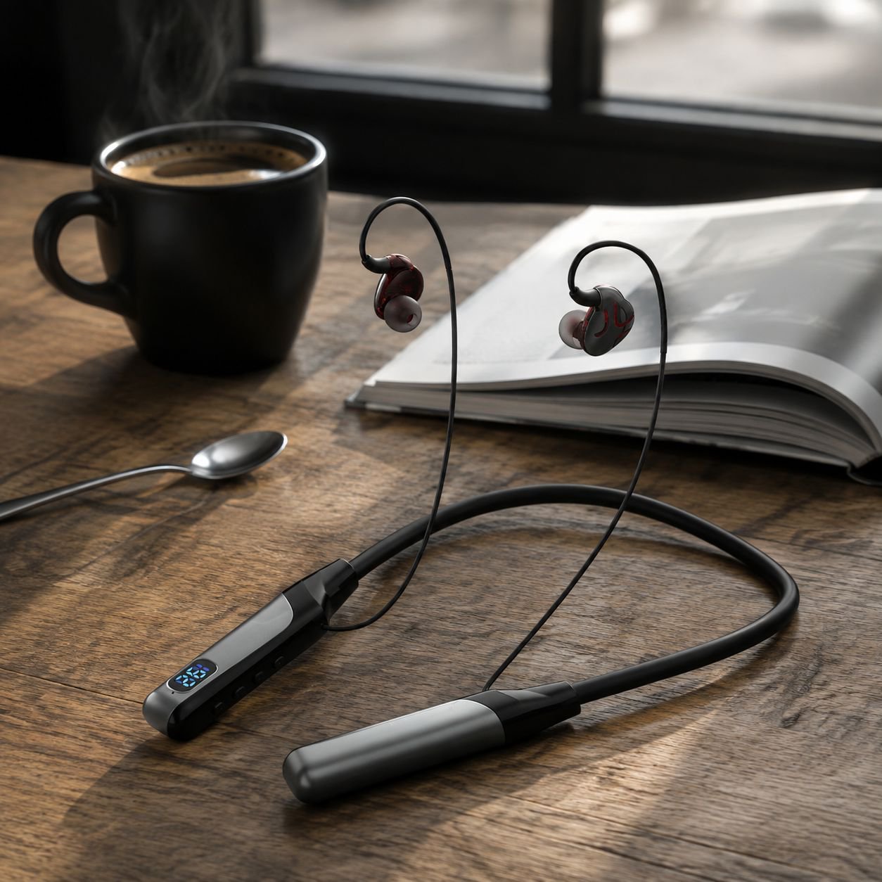 Neckband Wireless Bluetooth Sports Earphones Extended Battery