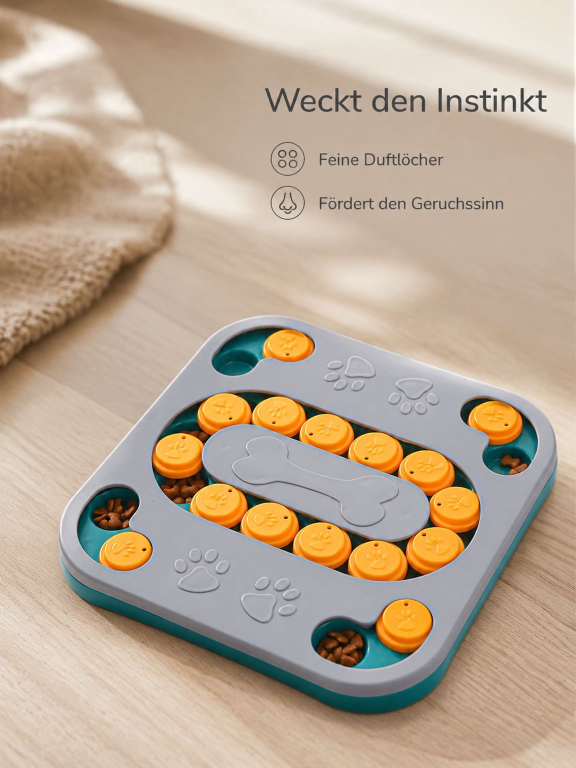 Haustier-Lernspielzeug, Slow-Food-Schüssel, Futternapf für Katzen und Hunde, Spielzeugbecken, Hundef
