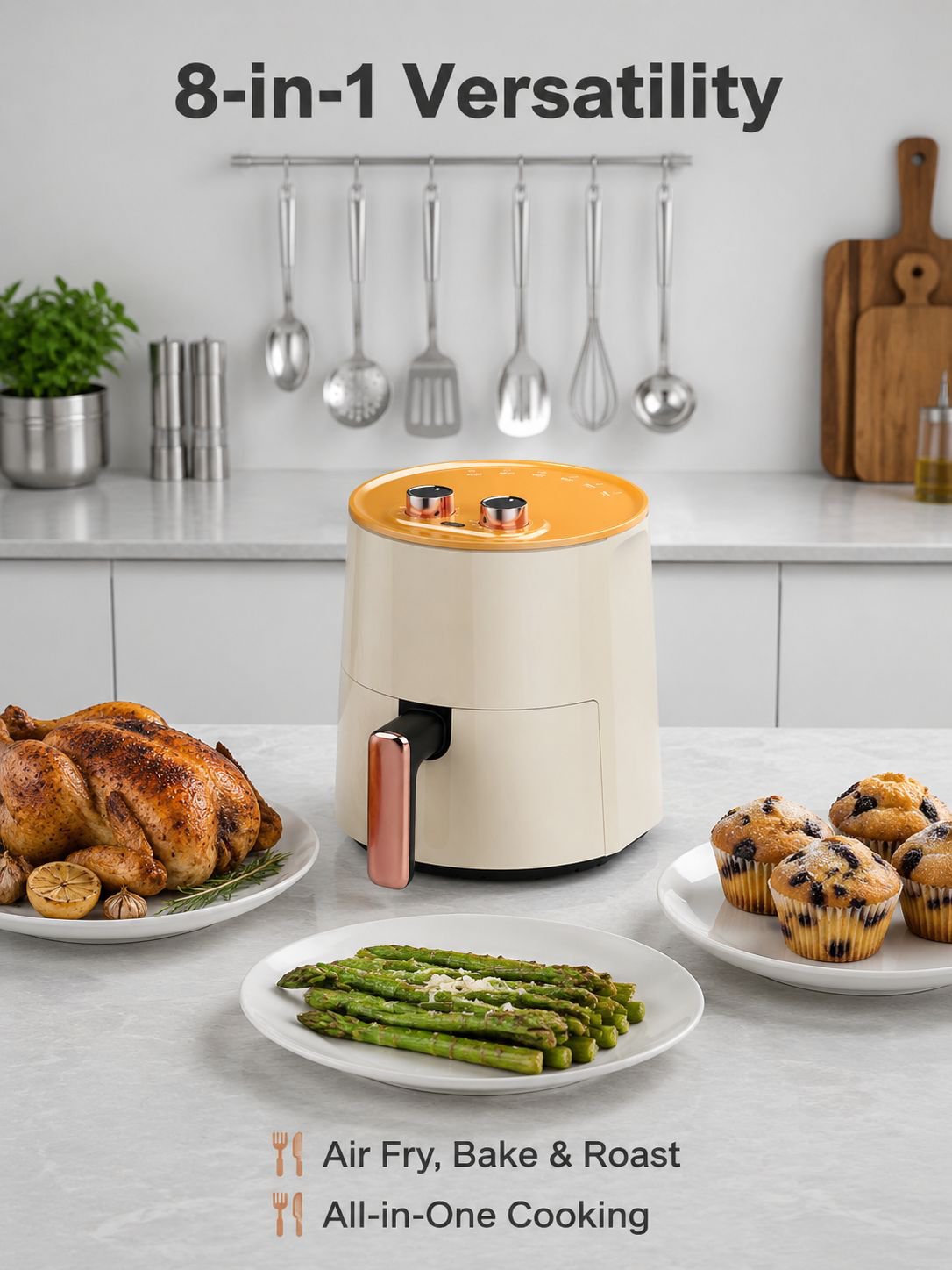 Oil-Free Healthy Multifunction Air Fryer