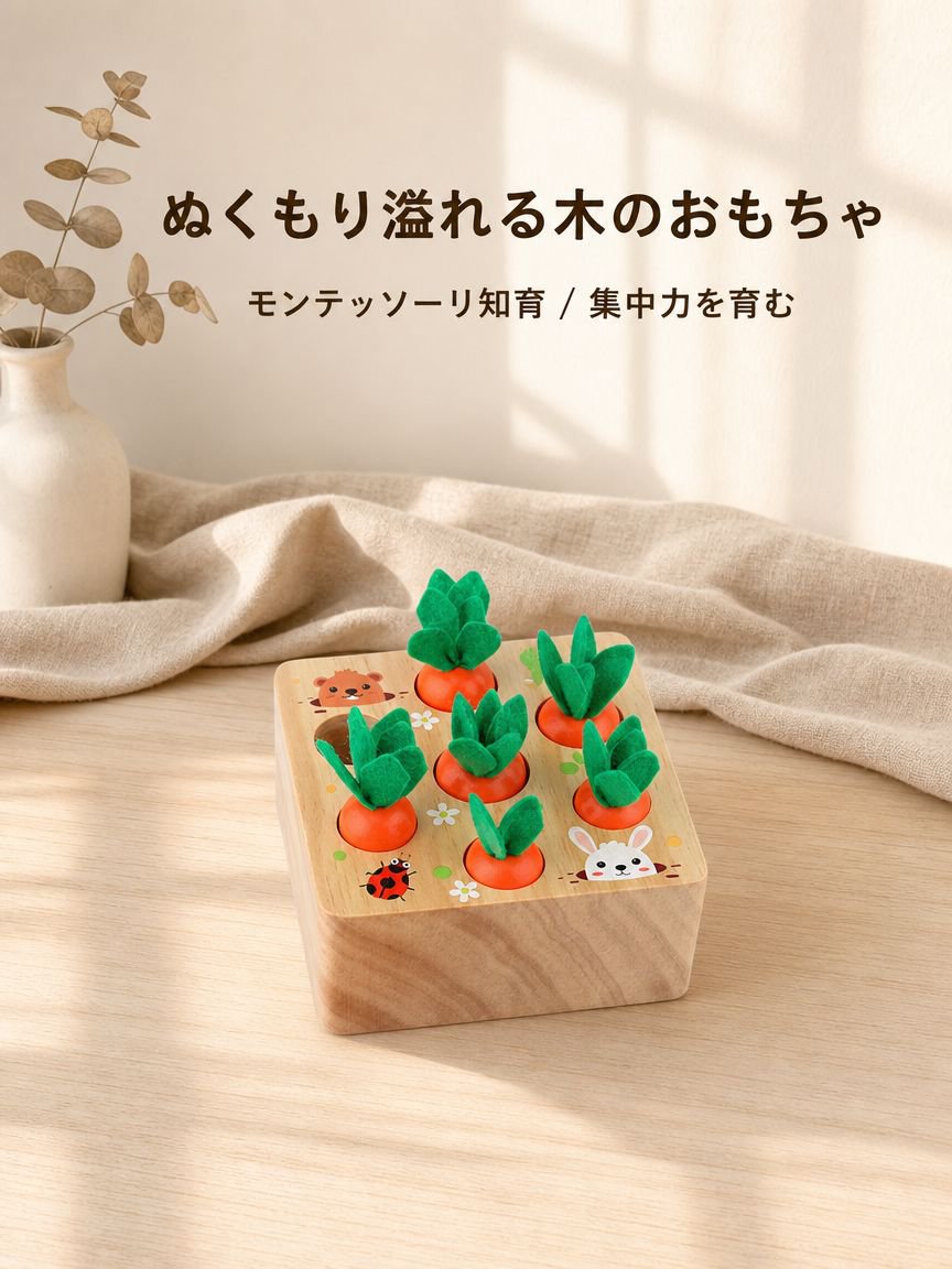 ニンジンパズルおもちゃ