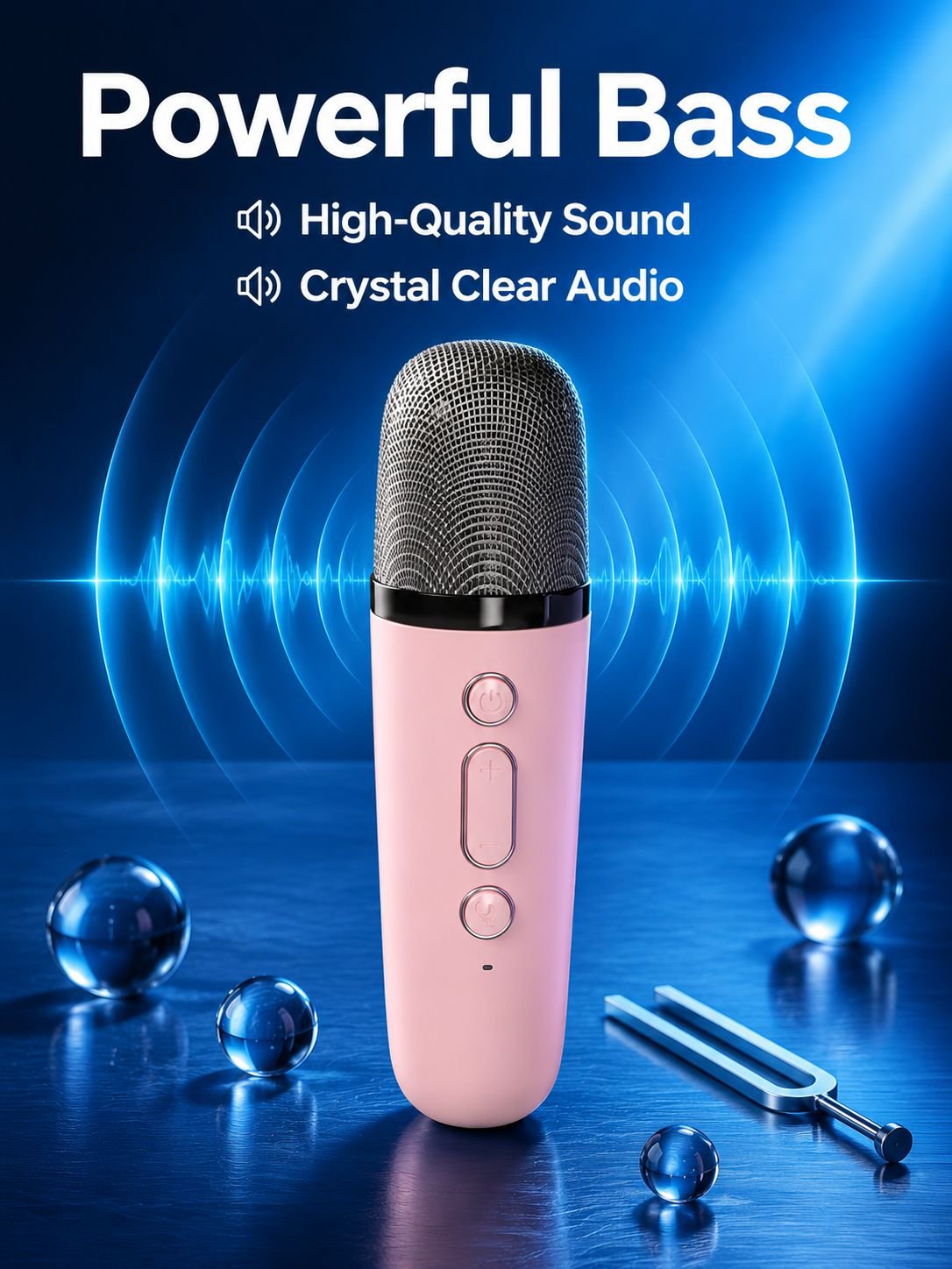 Magic Voice Changer Karaoke Microphone & Speaker Set