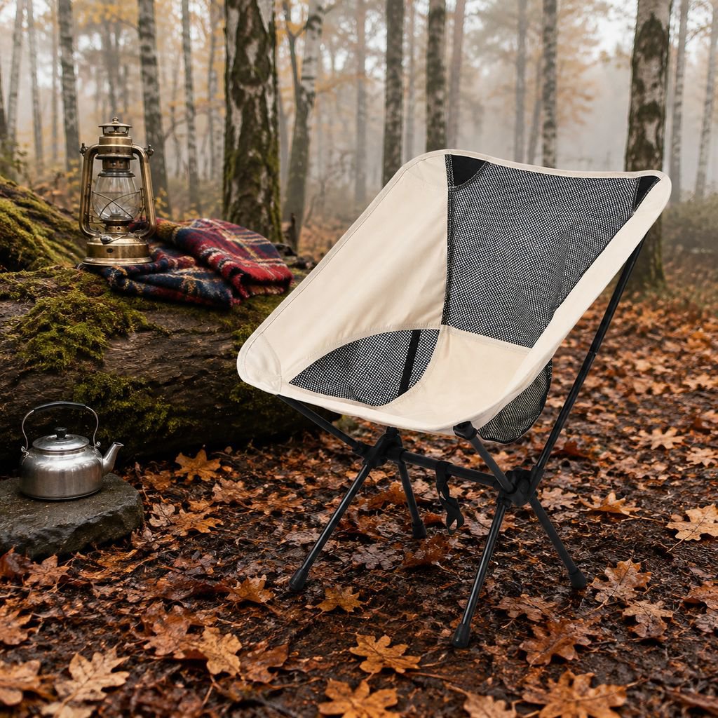 Portable Space Folding Chair Outdoor Beach Chair Fishing Table and Chairs Camping Folding Chair