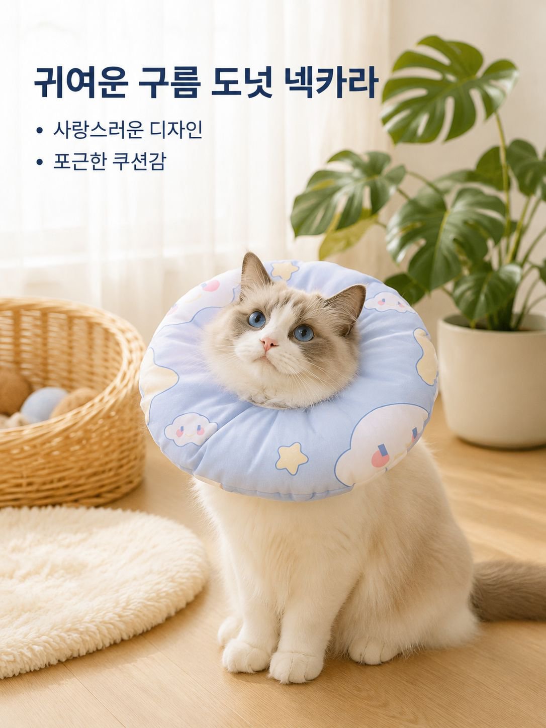 반려동물 핥기 방지 목걸이