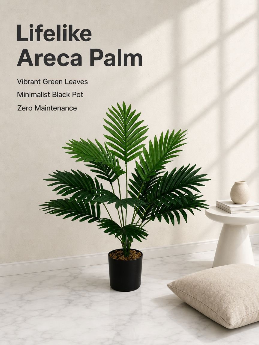 Green plants, potted plants, living room decoration, fake trees, scattered sunflowers