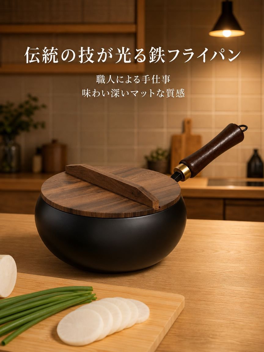 【一生使っても錆びない！】岩手県百年の歴史を持つ鉄器の新作「極鉄鍋 」