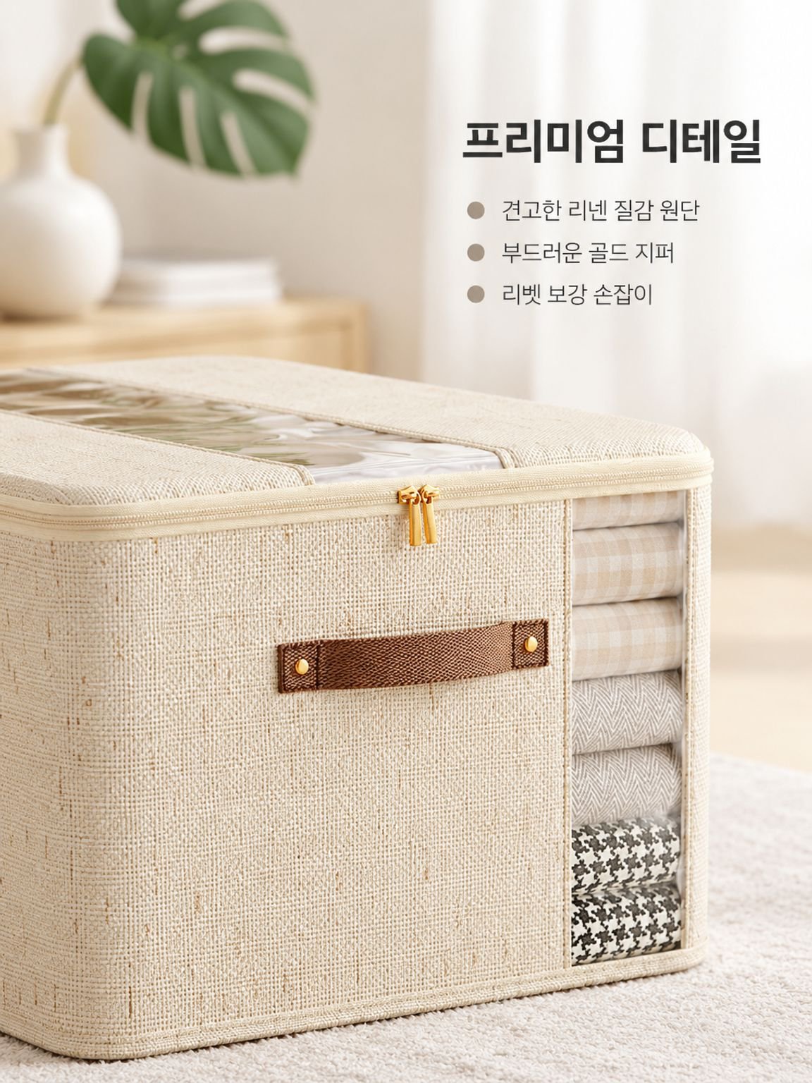 더블 윈도우 수납박스