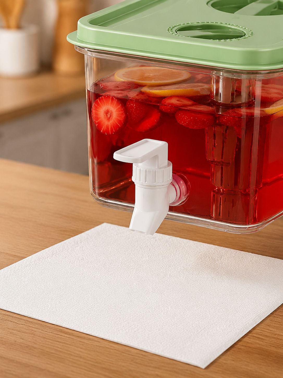 Refrigerator pitcher for cold drinks