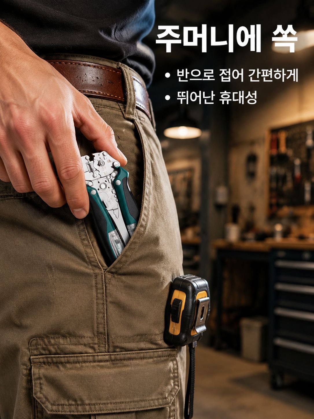 다양한 전선 크기에 맞는 스트리퍼 헤드