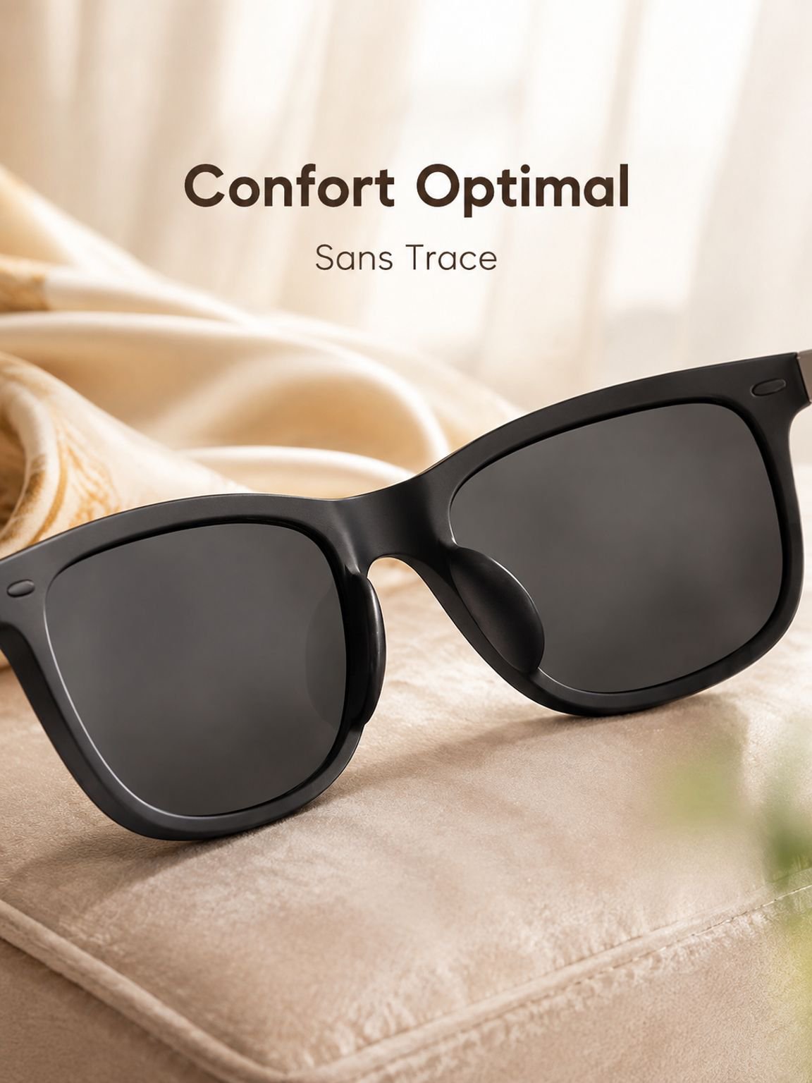 Protection UV avec lunettes stylées