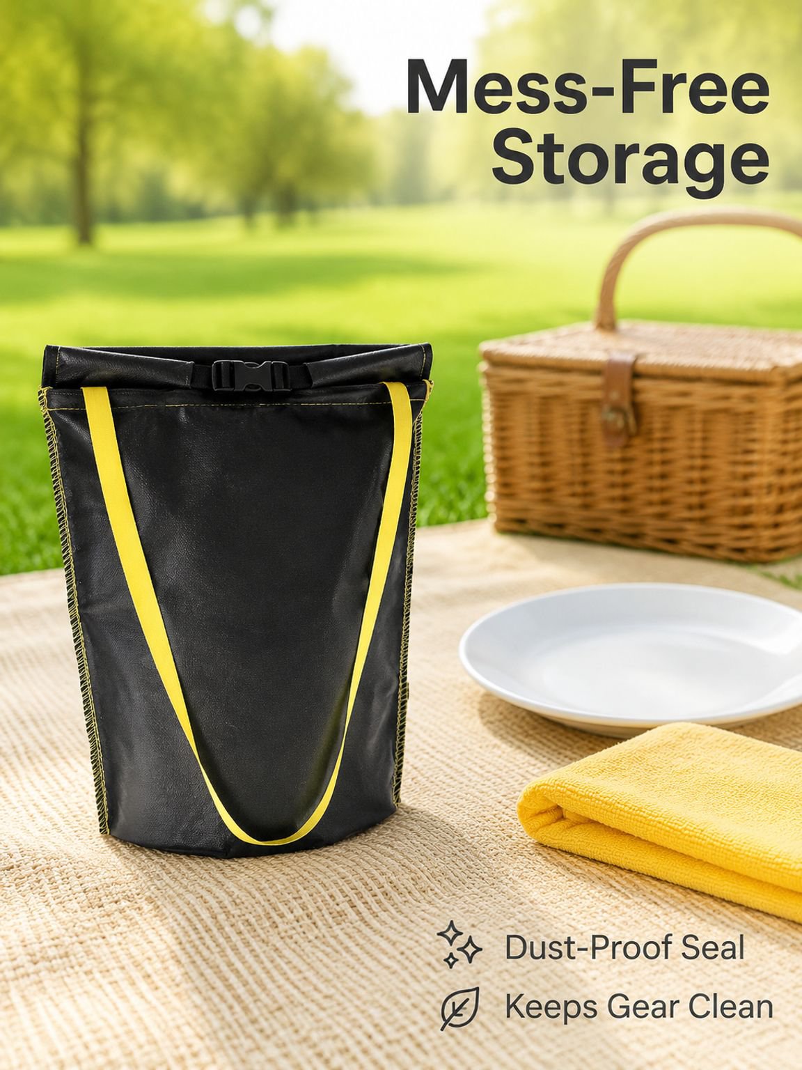 Fireproof Camping Charcoal Portable Bag