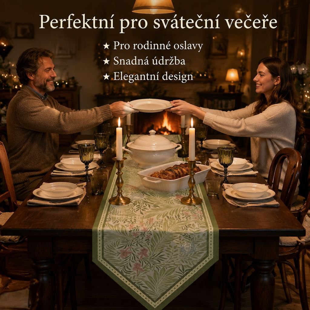 Francouzský běhoun ve vintage stylu