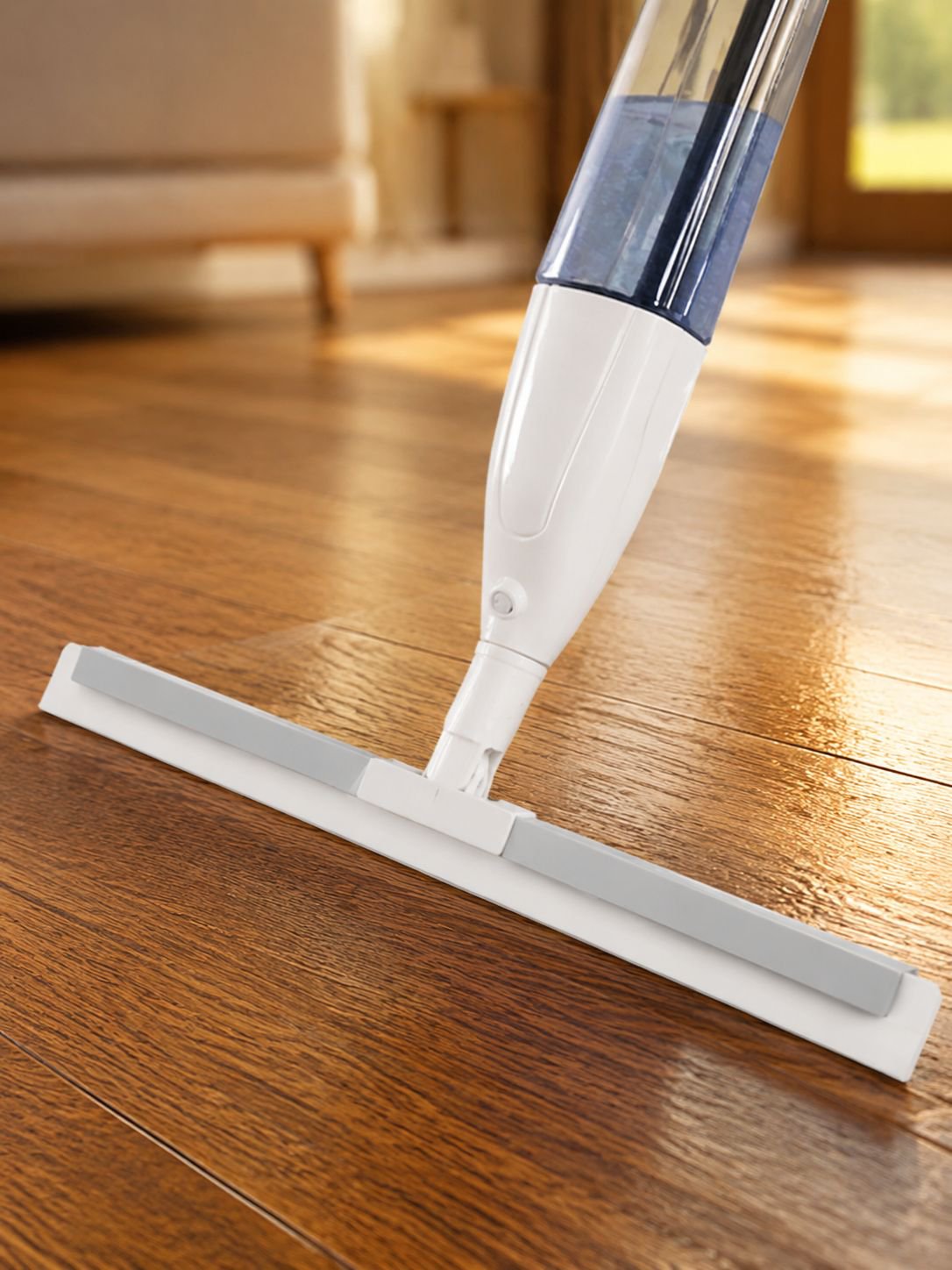 Multipurpose silicone squeegee for bathroom and toilet