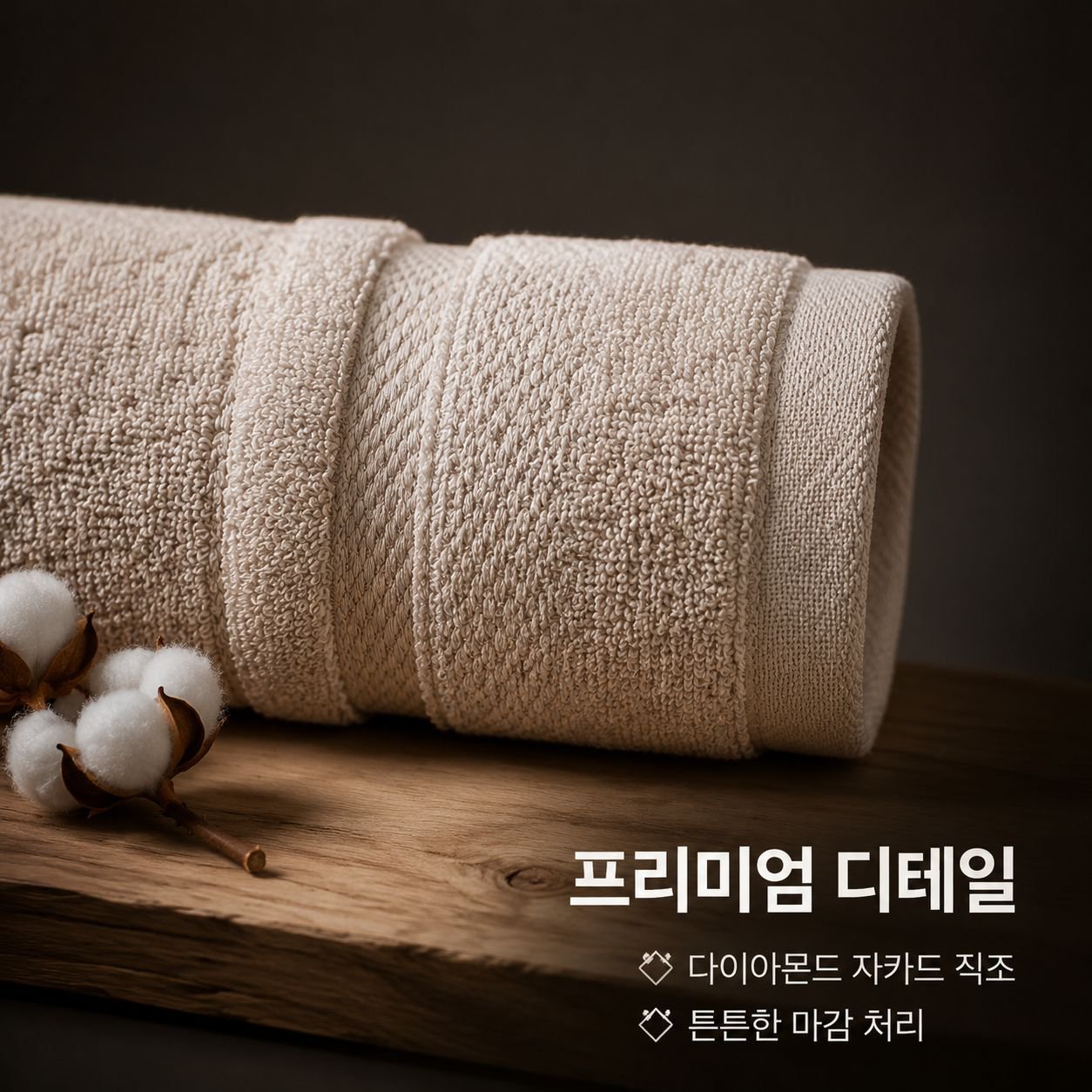 순면 항균 가정용 타월