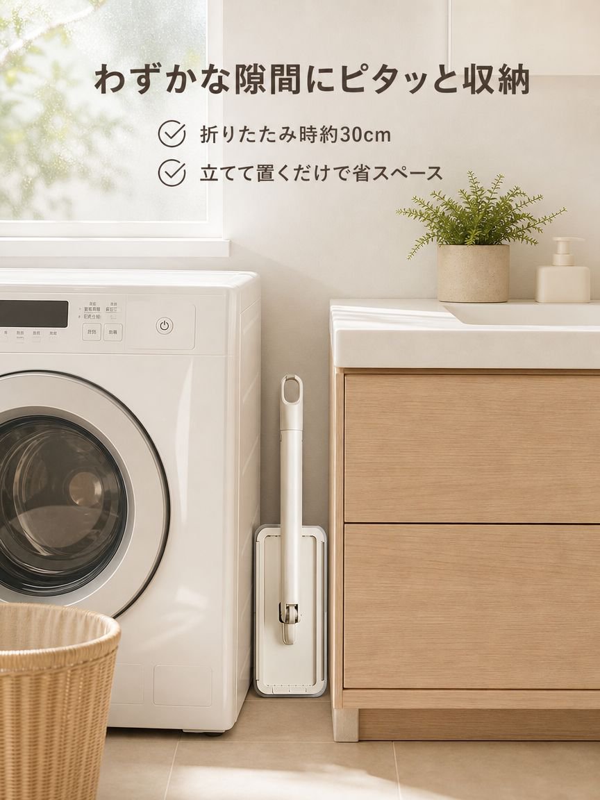 多機能自動布巾クリップミニモップ