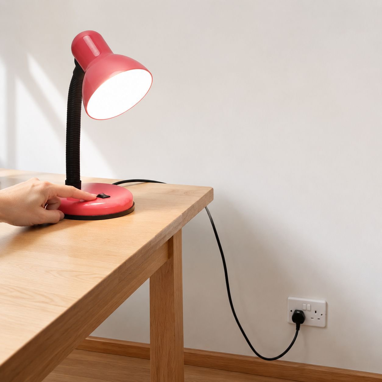 Plug-in Office Desk Lamp