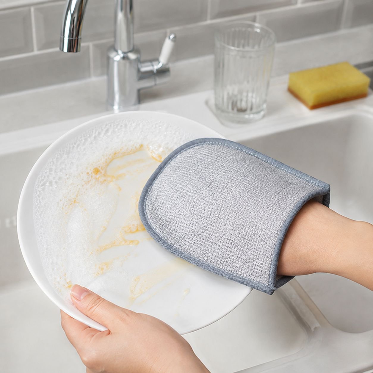 Waterproof Oil-Absorbing Kitchen Cloth Non-Stick and Anti-Stain