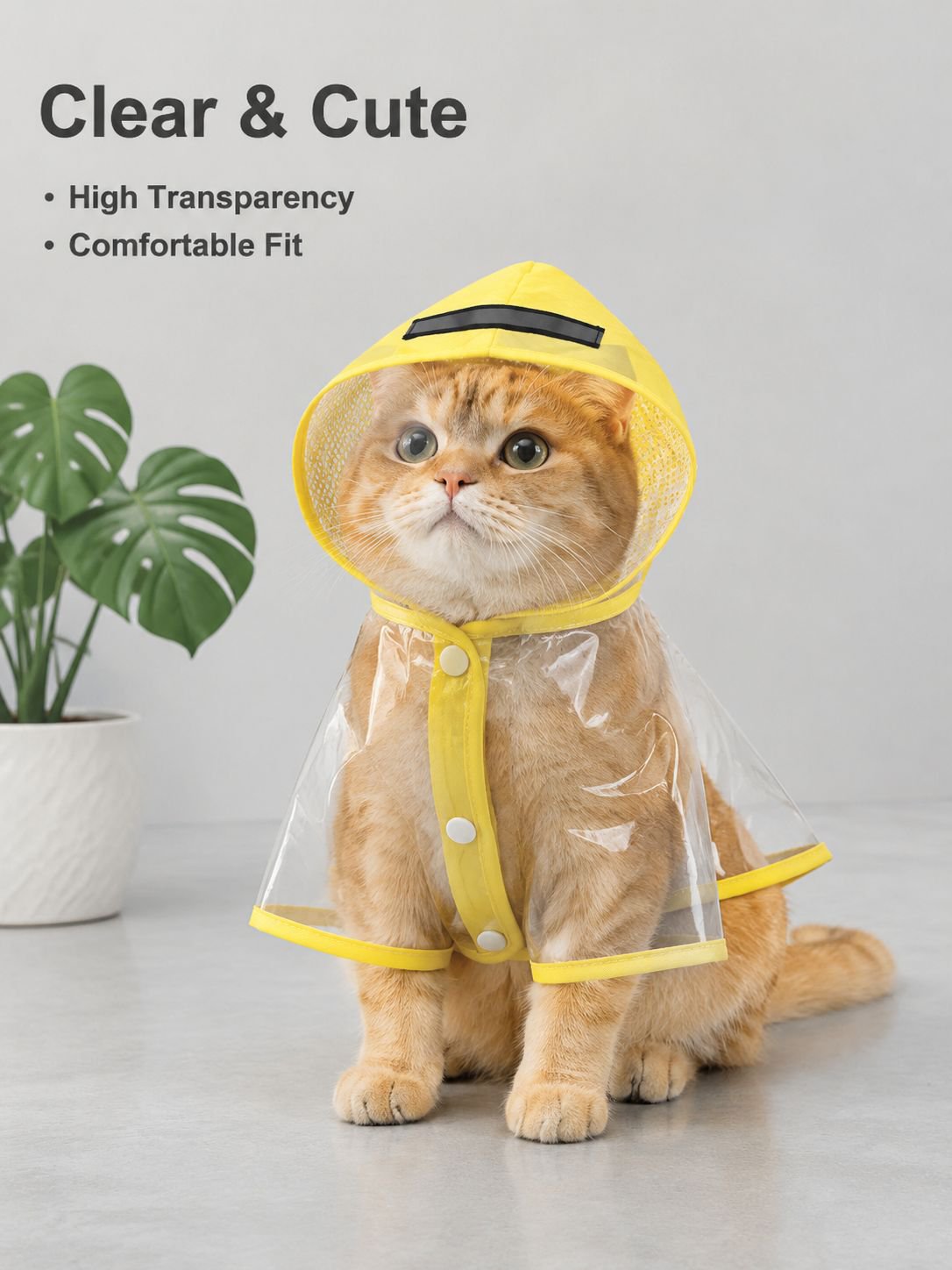 Waterproof Raincoat for Cats