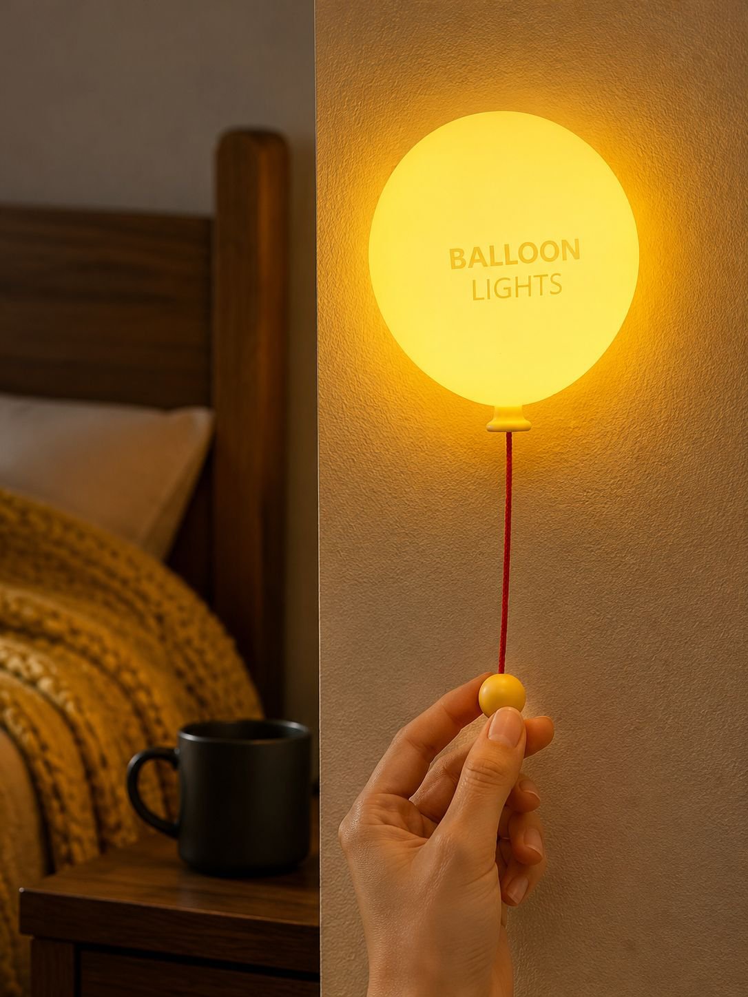 Veilleuse ballon lumineuse