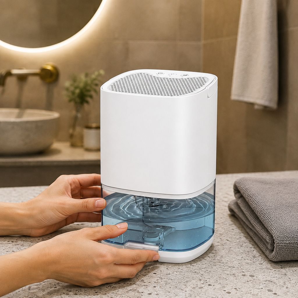 Deshumidificador doméstico silencioso para oficina y dormitorio, alta absorción de humedad