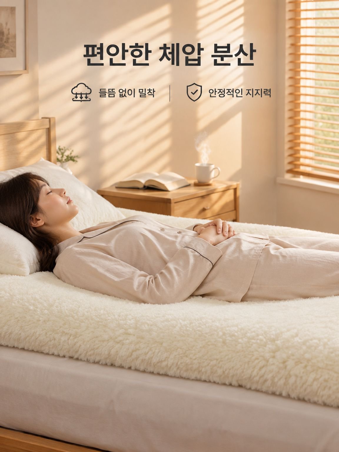【100% 호주산 캐시미어】매트리스