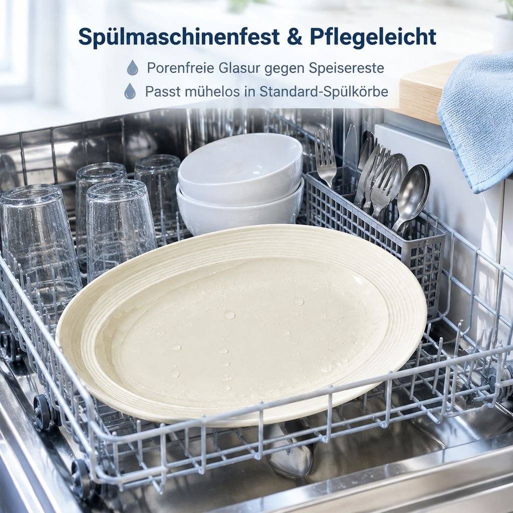 Hochwertiger großer Teller zum Dämpfen von Fisch