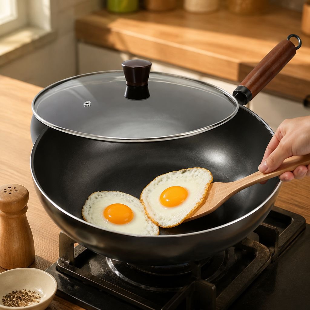 Olla de hierro multifuncional para el hogar