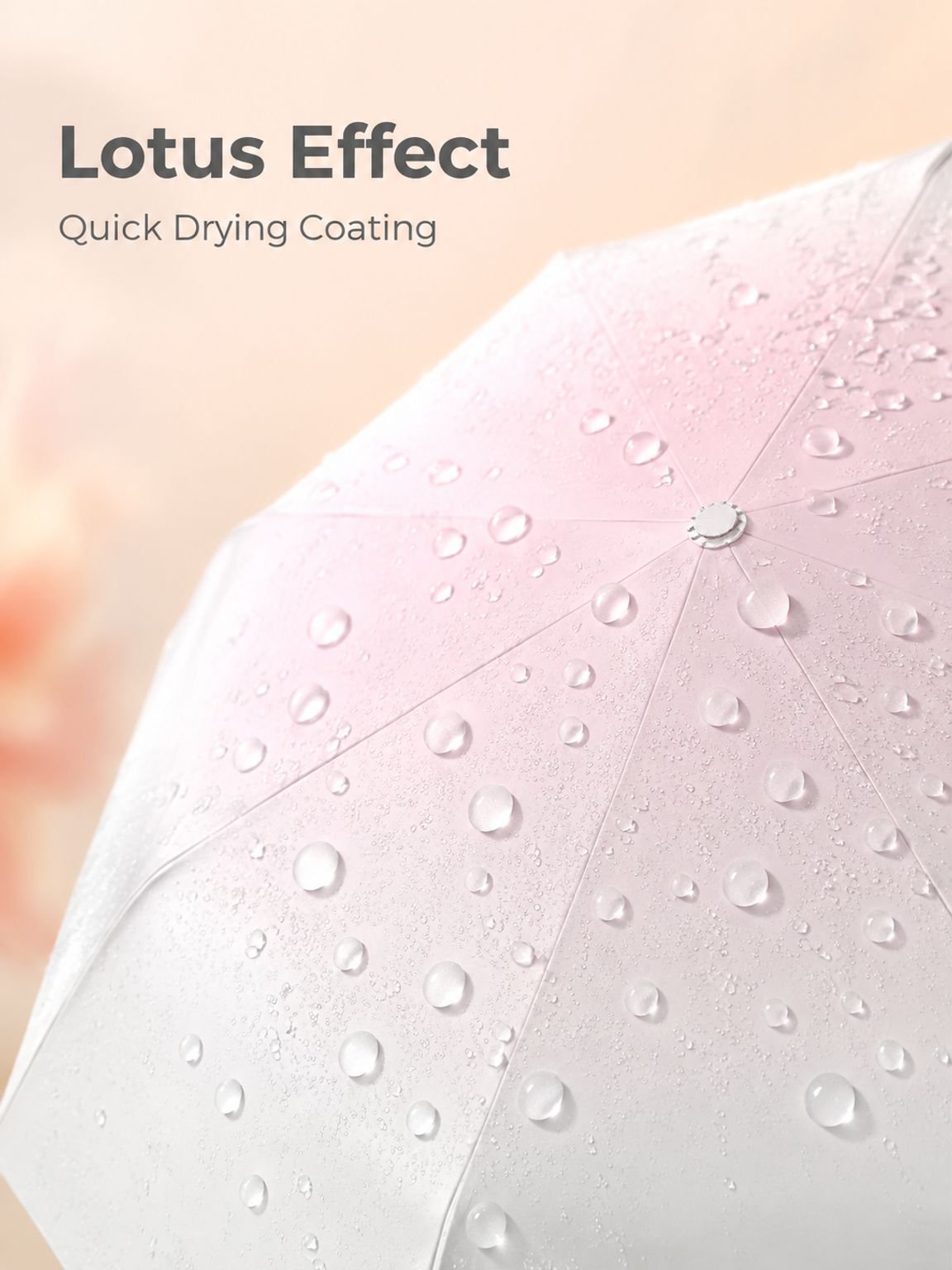 Automatic gradient color sunny and rainy umbrella sun umbrella sun protection and UV protection dual