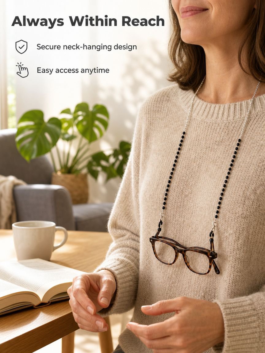 Slip-Proof Anti-Lost Glasses Rope