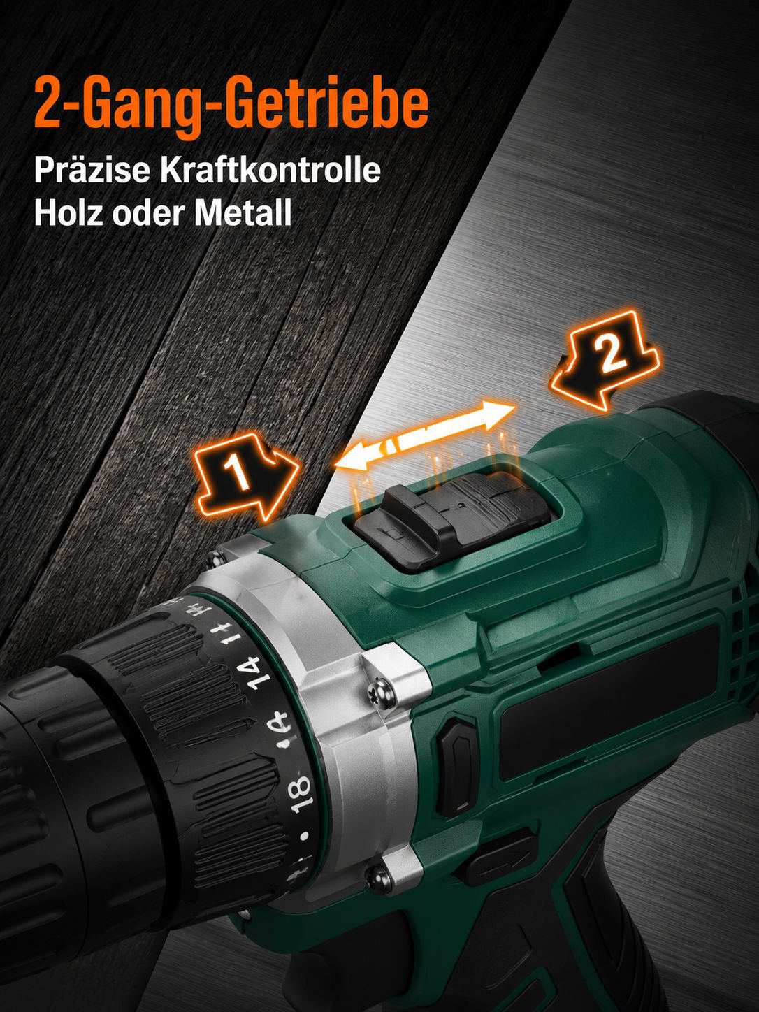 Vielseitiges Elektrowerkzeug-Set für Heimwerker
