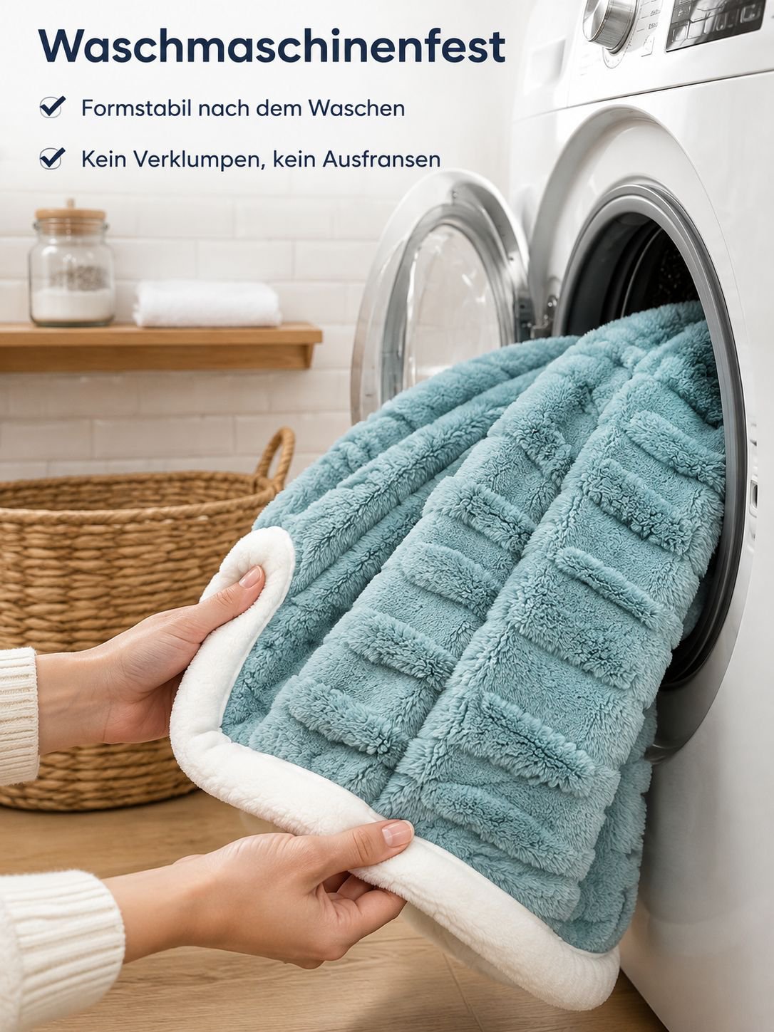 Kuscheldecke als stilvolles Wohnaccessoire