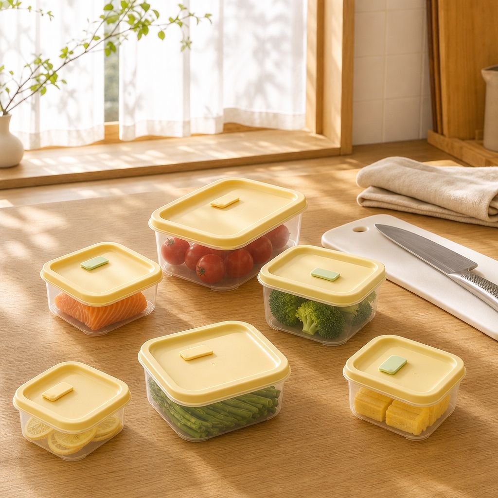 冷凍肉仕切りボックス、食品保存ボックス、ランチボックス、弁当箱、小型食品包装ボックス、食品グレード保存ボックス
