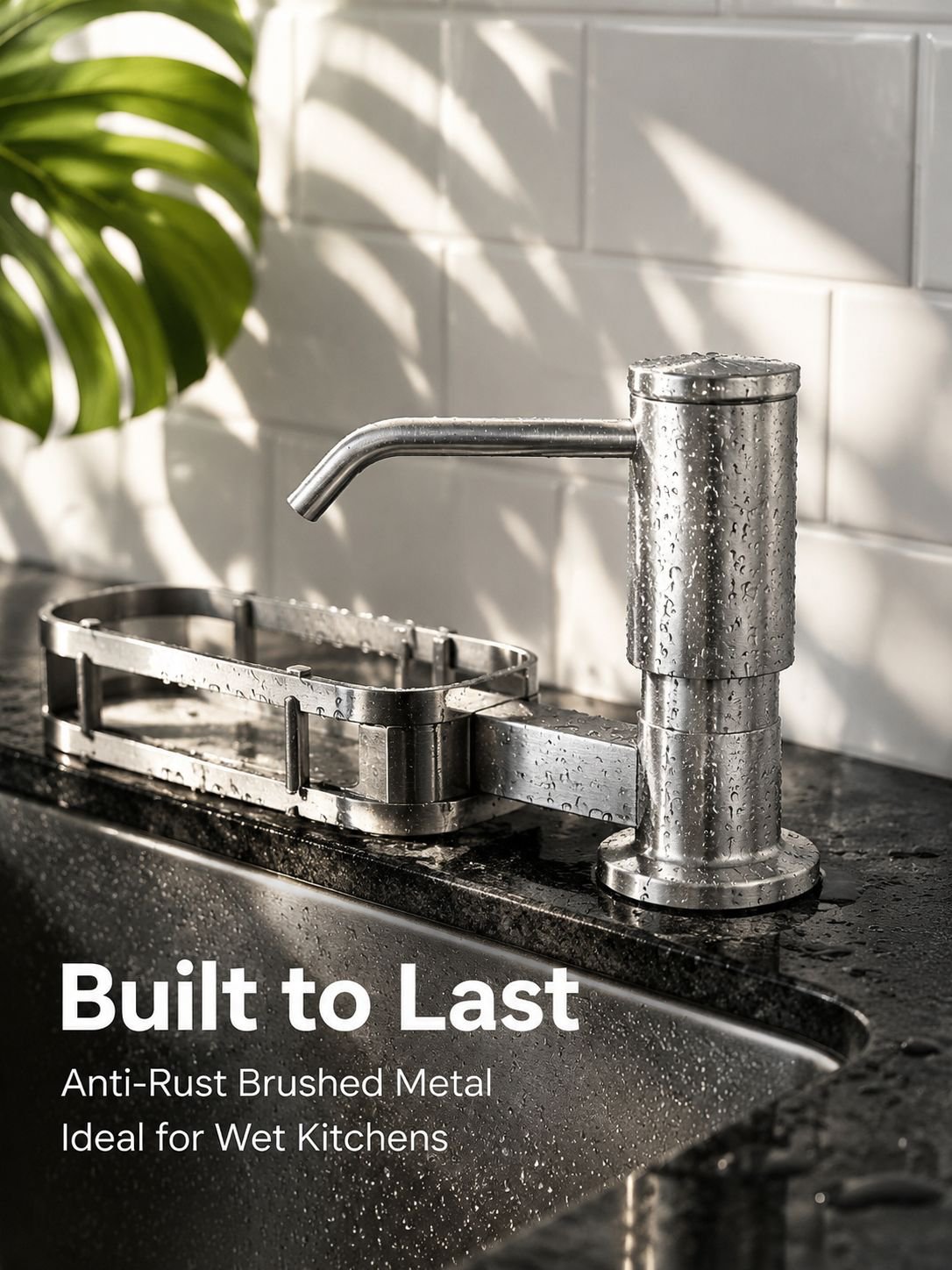 Extendable soap dispenser for sinks