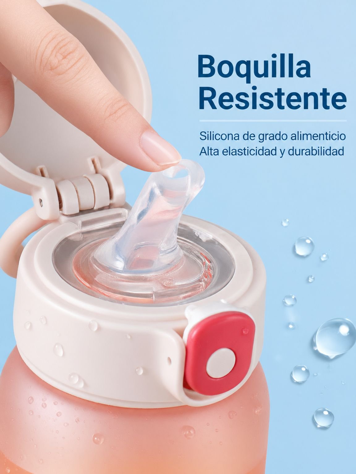 Vaso práctico con pajita para llevar tus bebidas