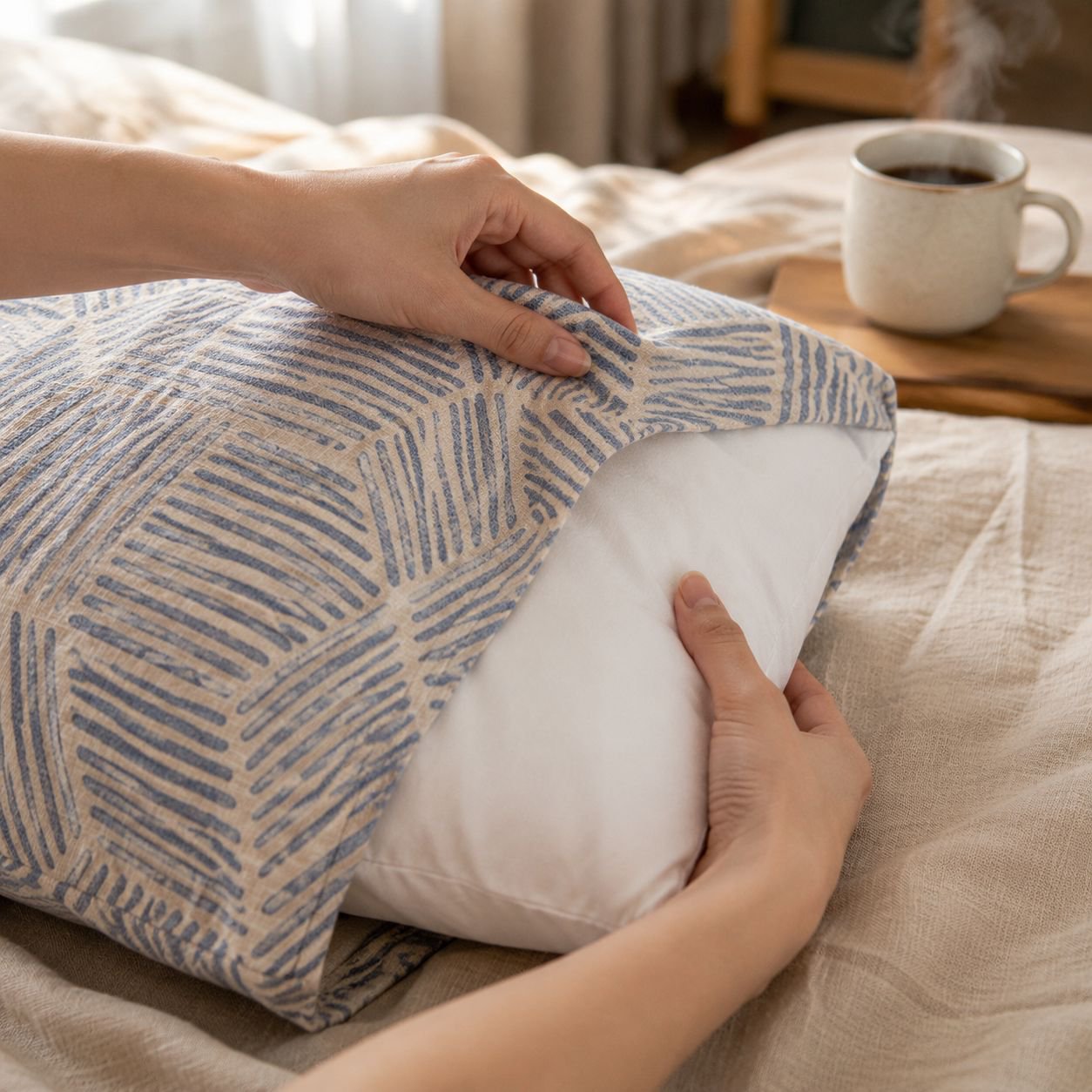Category A Mother & Baby Extra Soft Double-Layer Gauze Washed Cotton Pillowcase (Pair Pack)