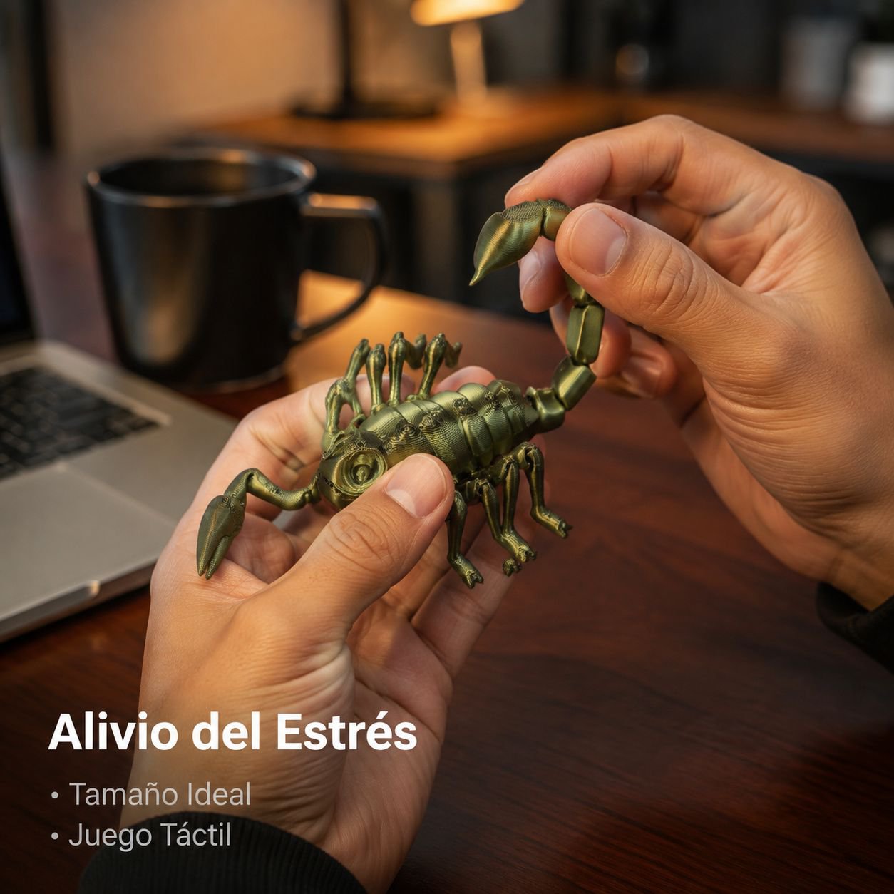 Escorpión impreso en 3D