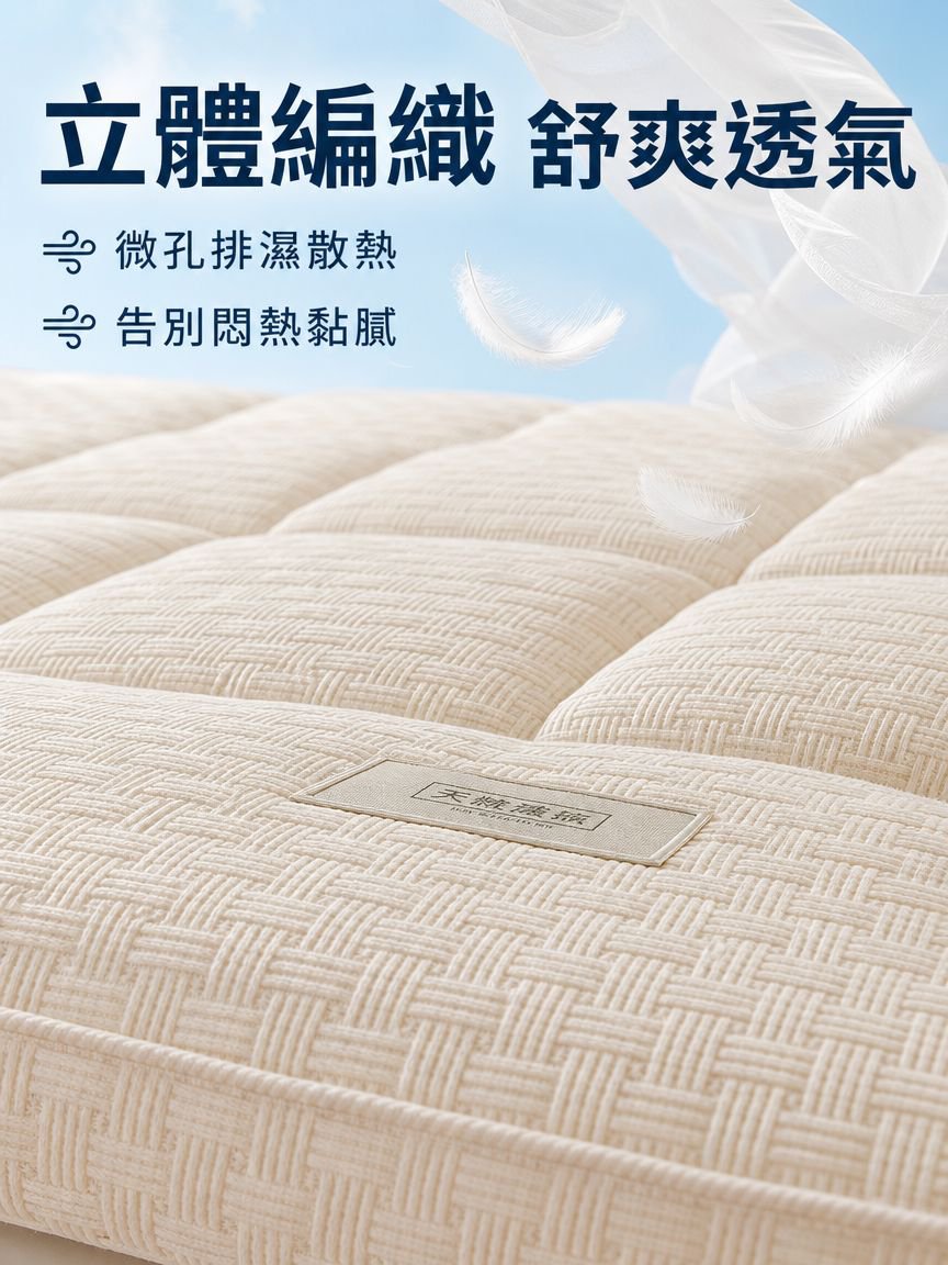 A類母嬰級抑菌大豆床墊