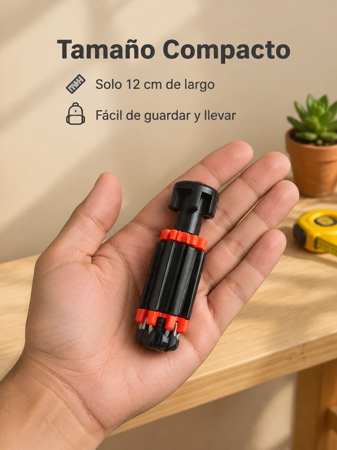 Destornillador Phillips Multifuncional 8 en 1