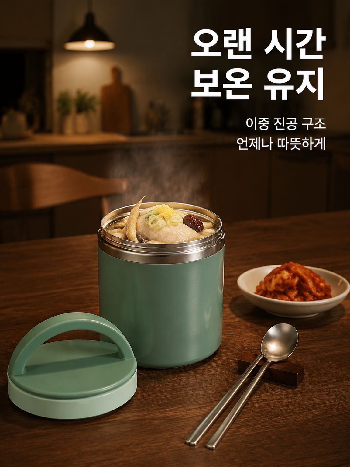 둥근 도시락통