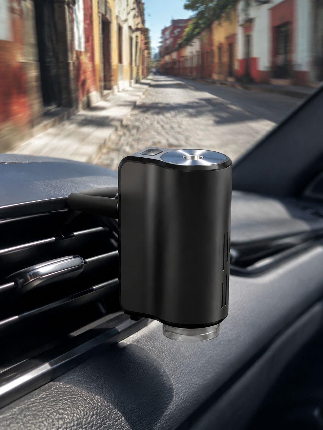 Máquina de aromaterapia para automóvil con salida de aire inteligente, difusor automático de aleació