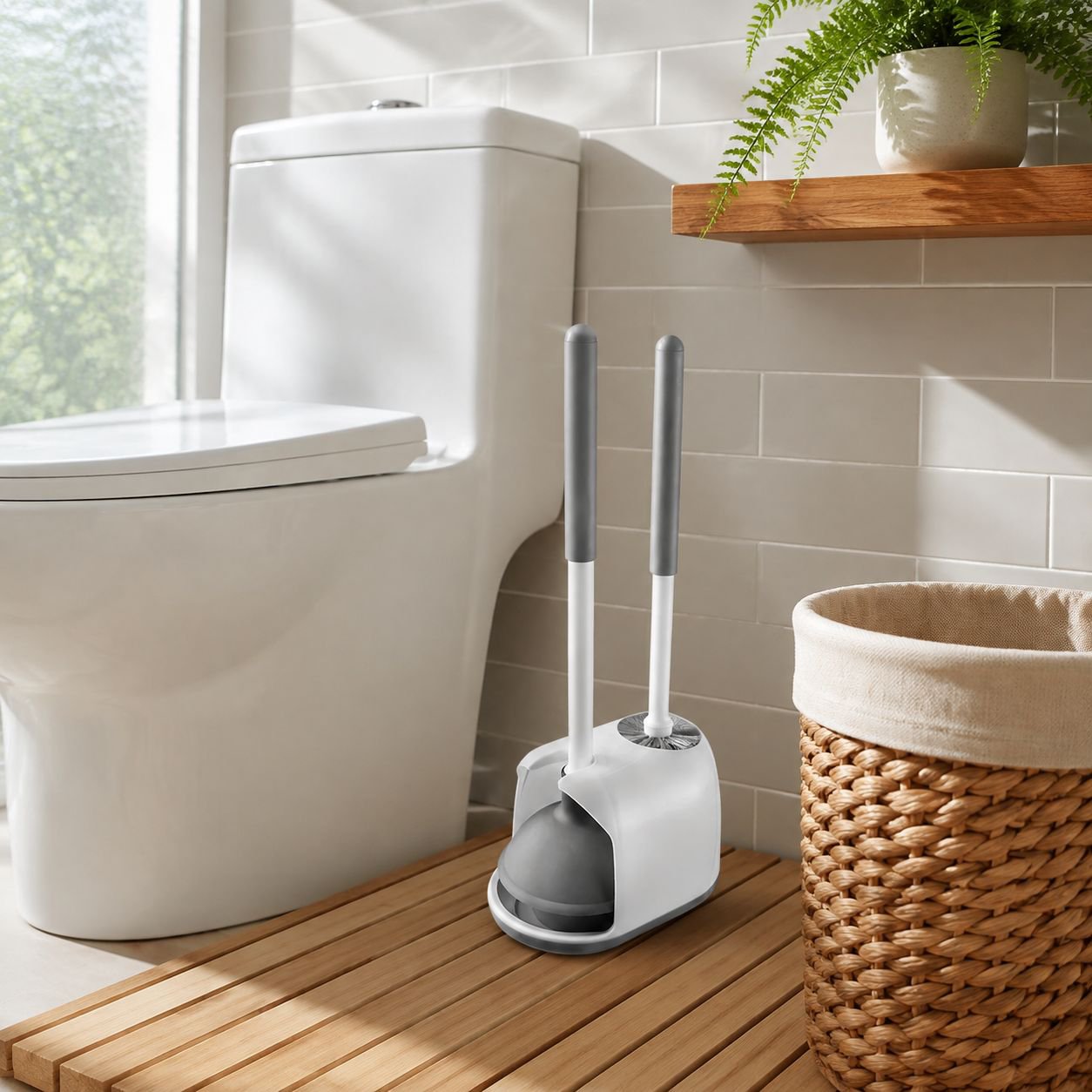 Household Toilet Cleaning Tool Kit