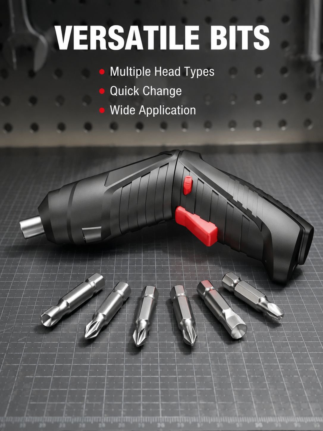 Small Multifunctional Rechargeable Electric Screwdriver