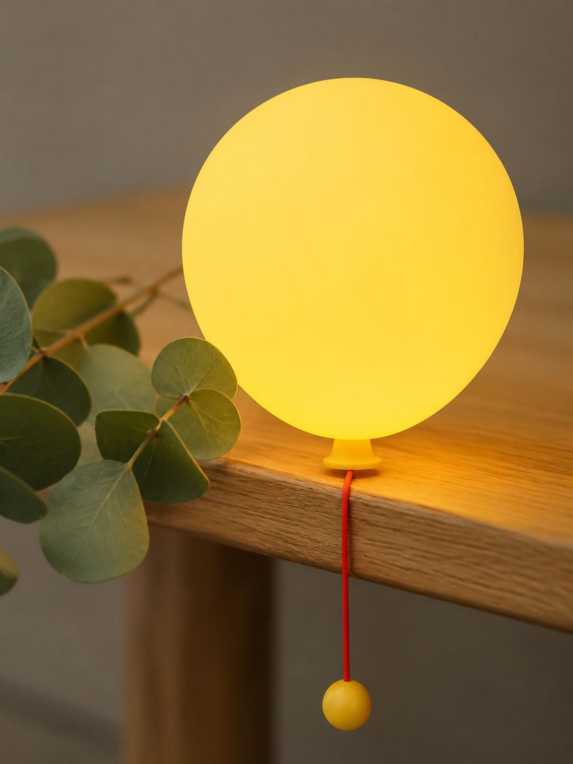 Balloon Gel Night Light with cute balloon design and soft LED glow for bedroom decoration