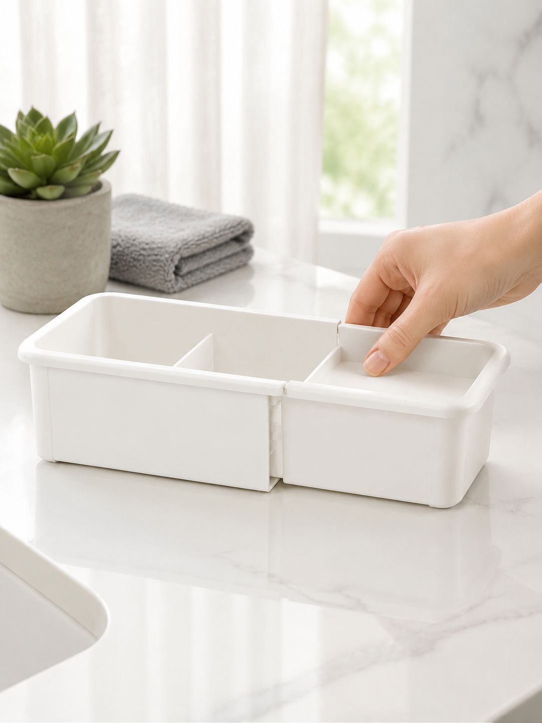 Versatile storage box for jewelry and small items