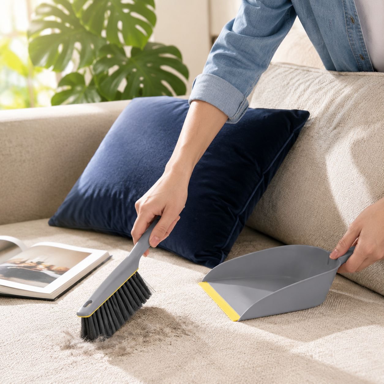 Set multifuncional de cepillos para quitar el polvo: cama, sofá y mesa