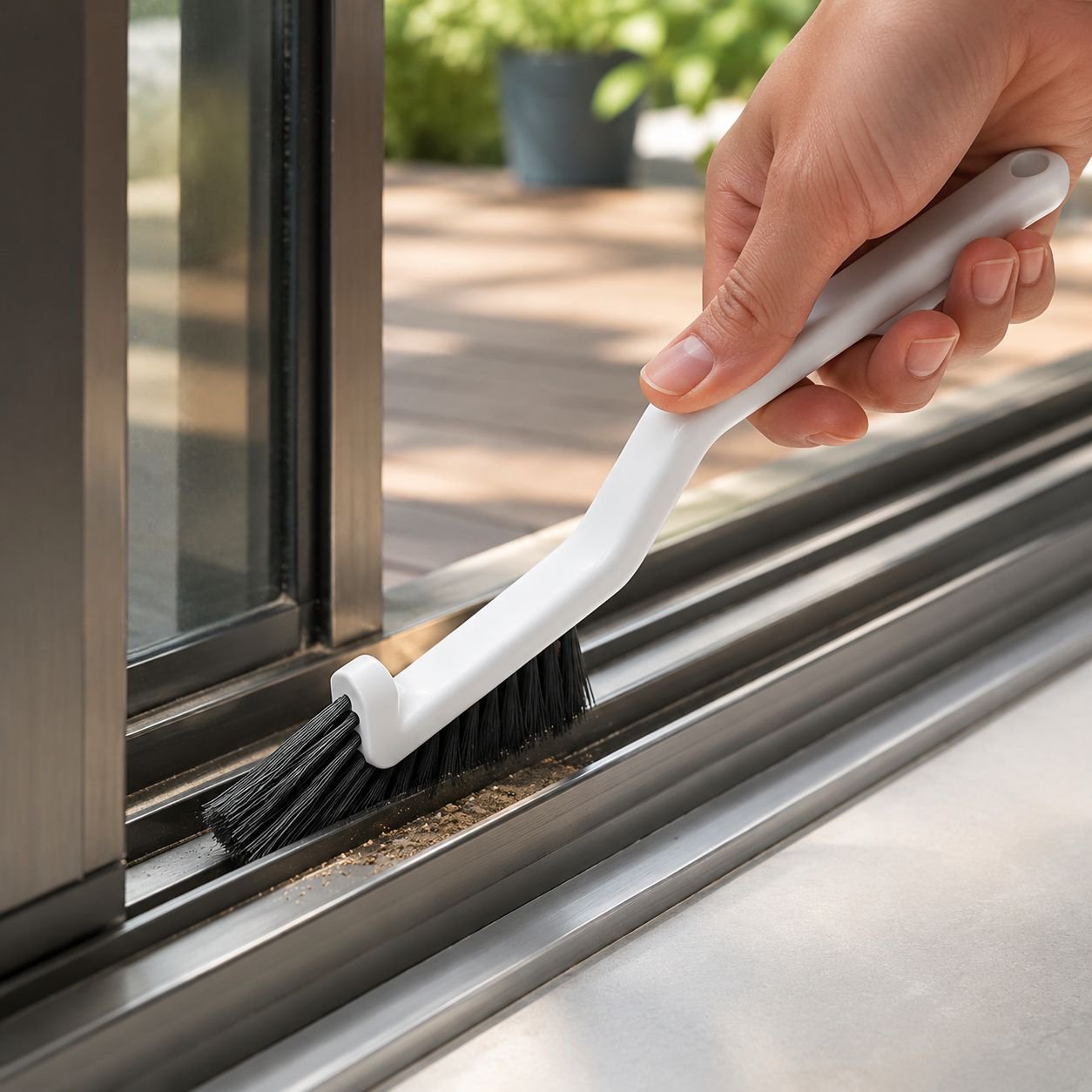 Deep Cleaning Brush for Bathroom Tile and Kitchen Crevices